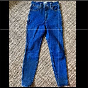 Retro wrangler western high rise skinny jeans